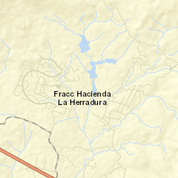 Haciendas la Herradura Street Map