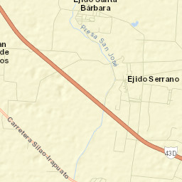 Serrano Street Map