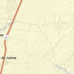 Purísima del Progreso Street Map