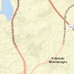 Montenegro Street Map