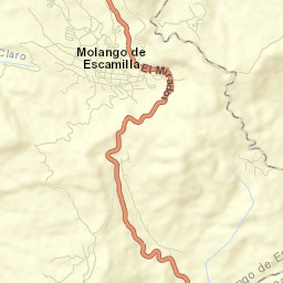 Molango Street Map