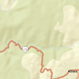 Ahwa Street Map