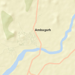 Ambagarh Chauki Street Map