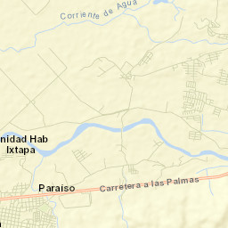 El Cantón Street Map