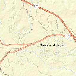 El Crucero Street Map