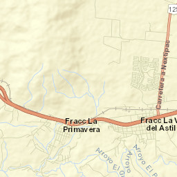 La Primavera Street Map