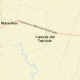 Calzada del Tepozán Street Map