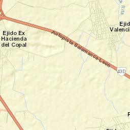 Valencianita Street Map