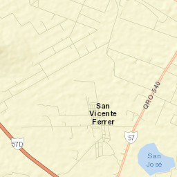 San Vicente Ferrer Street Map