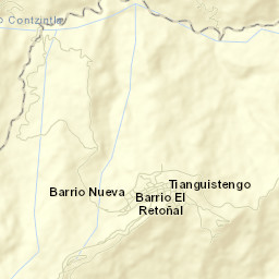 Tianguistengo Street Map