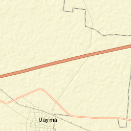 Uayma Street Map