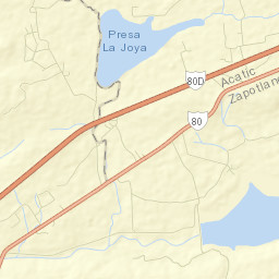 La Joya Chica Street Map