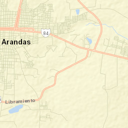 Arandas Street Map