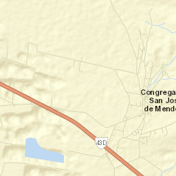 San José de Mendoza Street Map