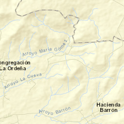 Barrón Street Map