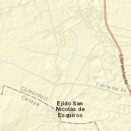 Las Trojas Street Map