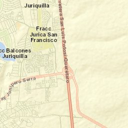 Juriquilla Street Map
