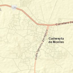 Cadereyta Street Map