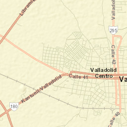 Valladolid Street Map