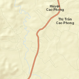 Huyện Cao Phong Street Map
