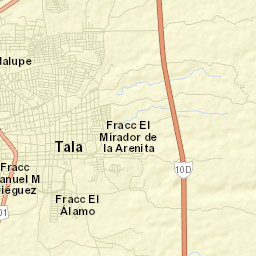 Ameca Street Map