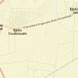 San Javier Street Map