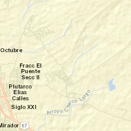 Los Dulces Nombres Street Map