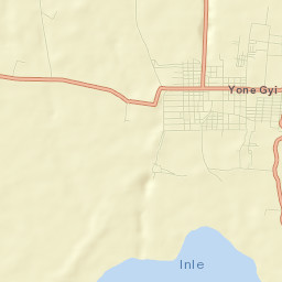 Nyaungshwe Street Map