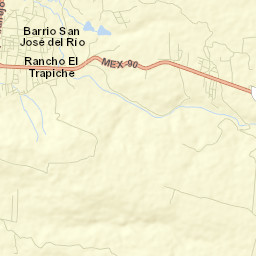 San Joaquín Zorrillos Street Map
