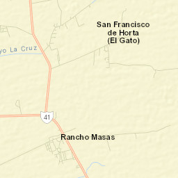 Las Masas (La Luz Masas) Street Map