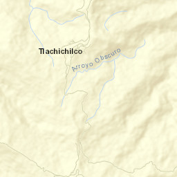 Tlachichilco Street Map