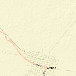 Sotuta Street Map