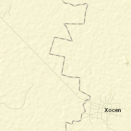 Xocen Street Map