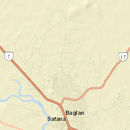 Satana Street Map