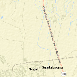 El Brillante Fraccionamiento Street Map