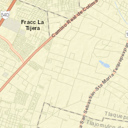 Colonia Niños Héroes Street Map