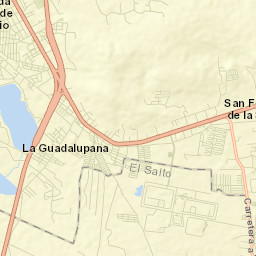 El Tepame Street Map
