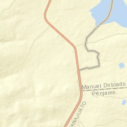 Ciénega de Galvanes Street Map