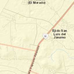 San Ignacio de Rivera (Ojo de Agua) Street Map