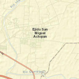 San Miguel Octopan Street Map