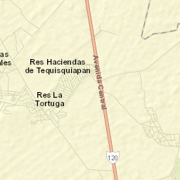 La Tortuga Street Map