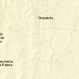 Orizabita Street Map