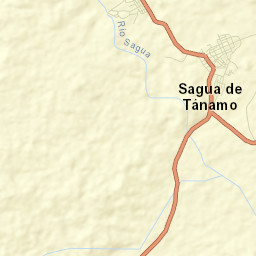 Sagua de Tánamo Street Map