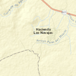 Navajas Street Map
