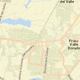 Jardines del Edén Street Map