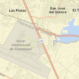 El Quince Street Map