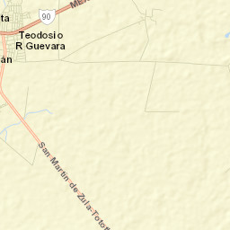 Tototlán Street Map