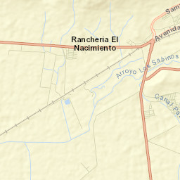 El Nacimiento Street Map