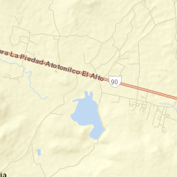 La Ladera Grande Street Map