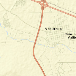 Valtierrilla Street Map